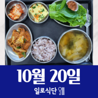 10월20일 일로식단