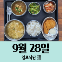 9월28일 일로식단