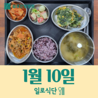 1월10일 일로식단