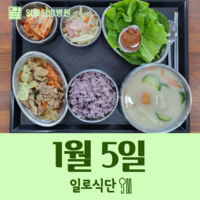 1월5일 일로식단