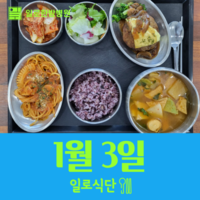 1월3일 일로식단
